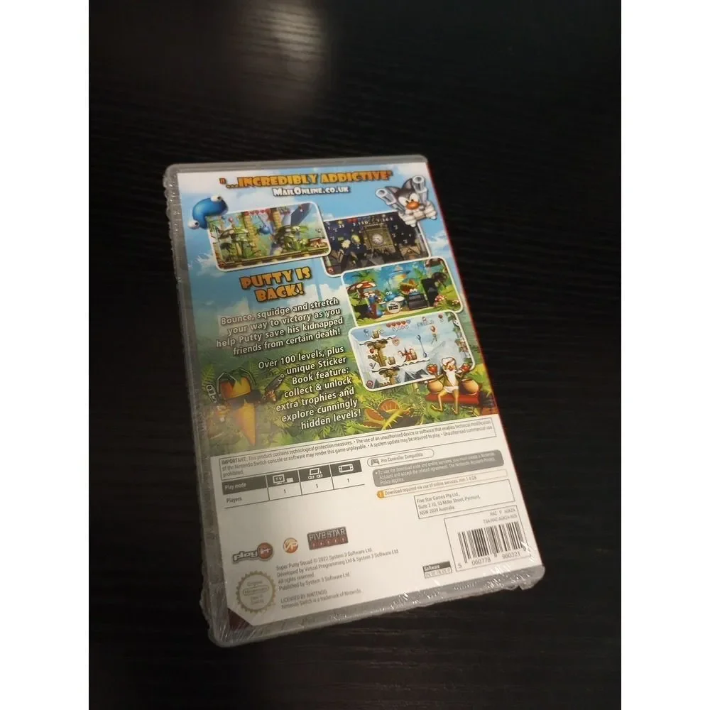 Super Putty Squad - Nintendo‎ Switch Download Game New Sealed UK import